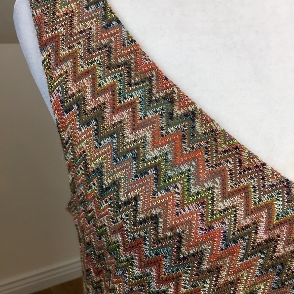 Anthropologie Maeve Swingy Chevron Westwater Dress - Picture 6 of 11